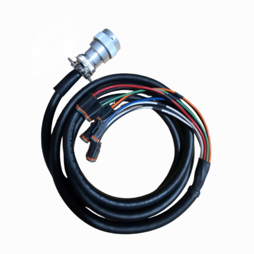 Skid Steer Aux Control Harness 8 Pin - 6 Function (Deutsch)