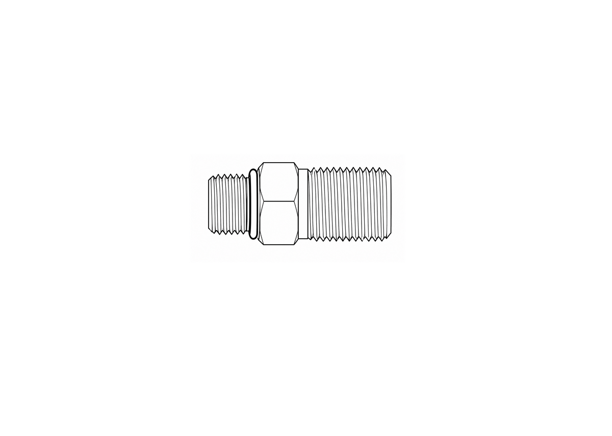 Front Loader Hydraulic Adapter Fitting for Kubota LA452S LA463 LA482 LA513 LA524 LA524FL LA525 LA525FL LA526 LA682 LA703 LA723 LA754N LA764 LA765 LA844 LA852-2 LA853 LA1065 LA1065A LA766 LB552 LB702 Replaces 7J243-61850
