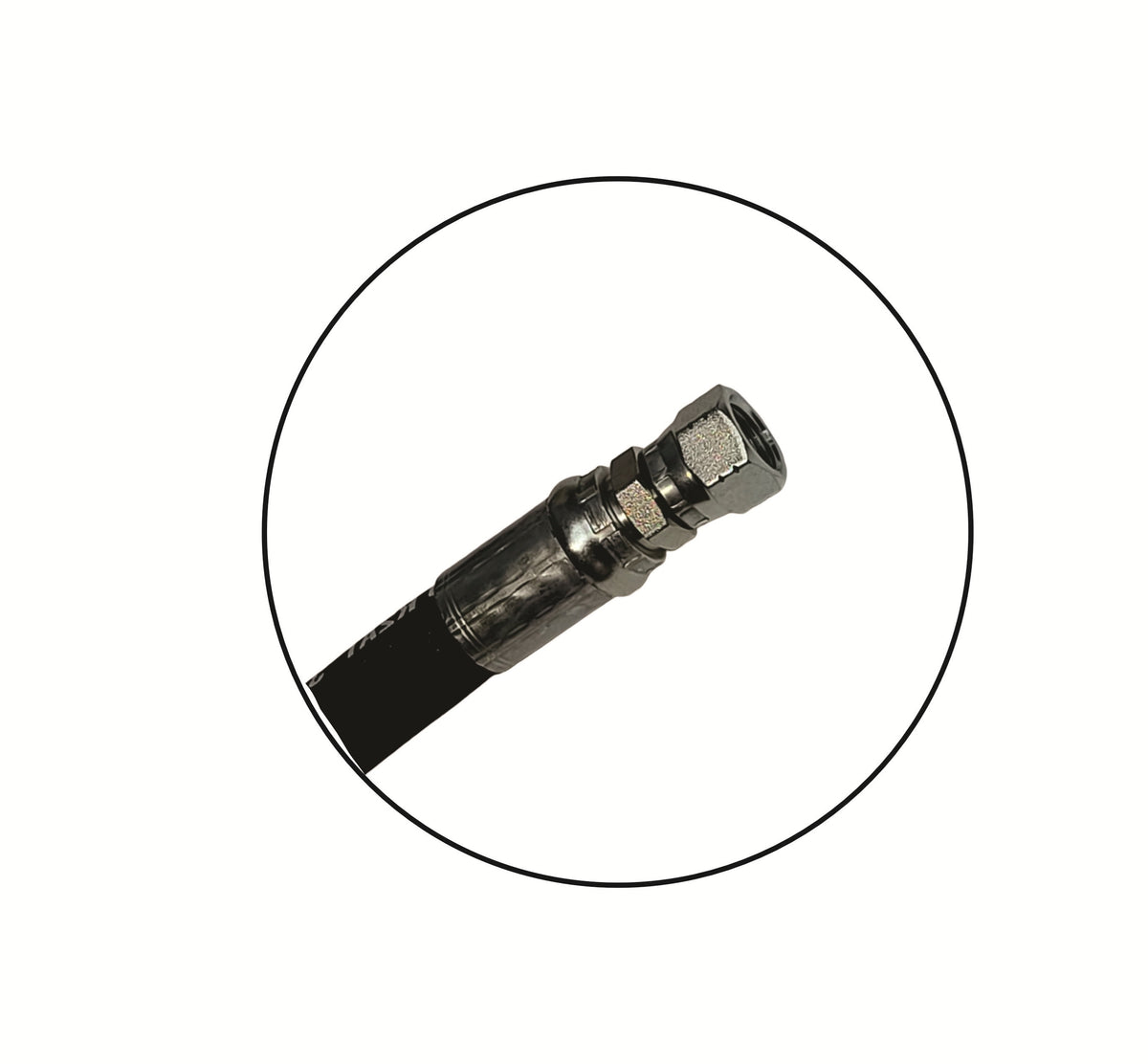 Front Loader Hydraulic Hose Kit (Control Valve to Steel Line) for Kubota® Fits LA181 LA210 LA211 Replaces 75538-66110 75538-66120