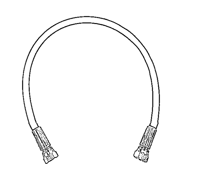 Main Unloading Auger Hydraulic Hose for Case® Combine Replaces 134976A1 Fits Models 2144 2166 2188 2344 2366 2377 2388 +