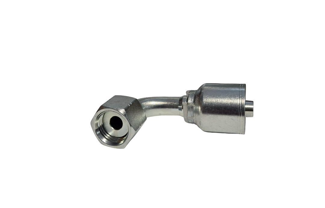 06U-A26 | FFX90-06-06 | (3/8" ORFS Female 90 Degree Fitting for 3/8" Hydraulic Hose)