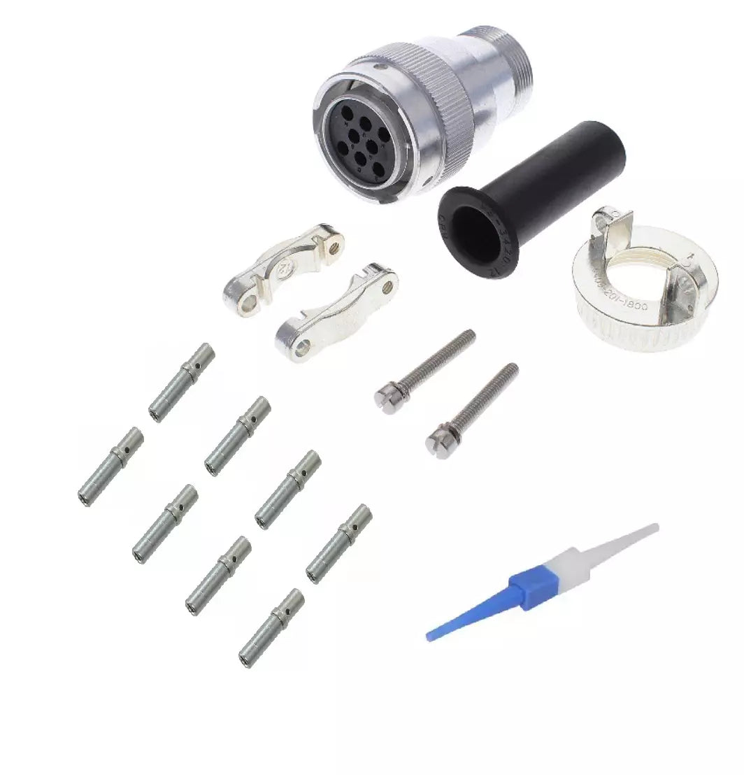 8 Pin Female Connector Kit - Attachment Side - For New Holland®