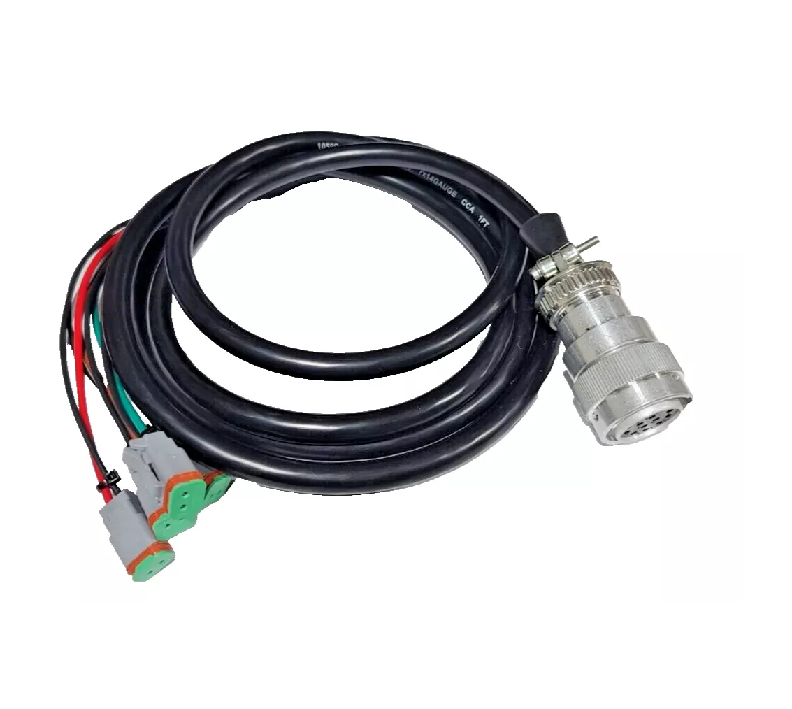 Skid Steer Aux Control Harness 14 Pin - 4 Function Deutsch