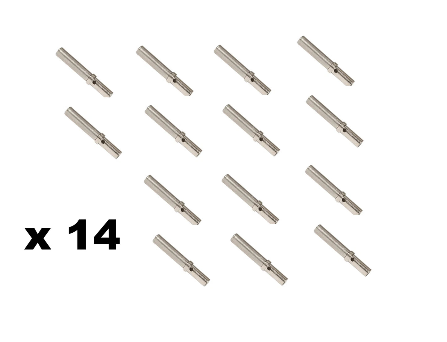 Skid Steer Auxiliary Pin Kit - 14 Position Socket Pins - Attachment Side