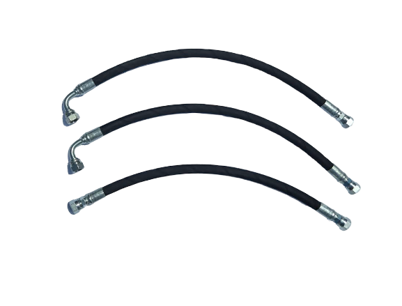 Front Loader Hydraulic Hose Kit ( Hydraulic Outlet Block ) fits Kubota® LA1065 LA1065A LA513 LA524 LA524FL LA525 LA525FL LA723 LA844 LA853 Replaces 7J999-99030 7J999-99040 7J999-99050