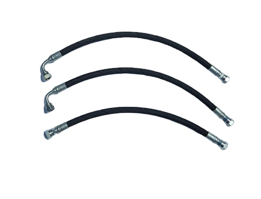 Front Loader Hydraulic Hose Kit ( Hydraulic Outlet Block ) fits Kubota® LA1065 LA1065A LA513 LA524 LA524FL LA525 LA525FL LA723 LA844 LA853 Replaces 7J999-99030 7J999-99040 7J999-99050