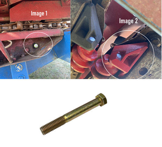 Support Bolt - Stalk Roll for Case IH® 1043 1044 1054 1063 1064 1083 1084 3206 3208 3212 3406 3408 3412 - 327205C1, 1306172C1, 1989234C1 1306171C1 1989233C1 1327204C1