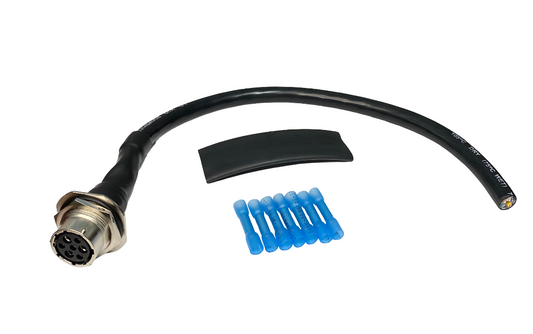 7 Pin Female Connector Cable Repair Kit- Machine Side Compatible with Bobcat®