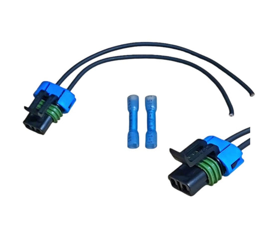 2 Way Black Plug Pigtail for Delphi® Replaces Metri-Pack 280