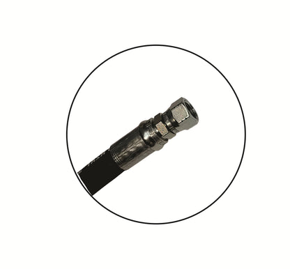 Front Loader Hydraulic Hose Kit (Control Valve to Steel Line) for Kubota® Fits LA181 LA210 LA211 Replaces 75538-66110 75538-66120
