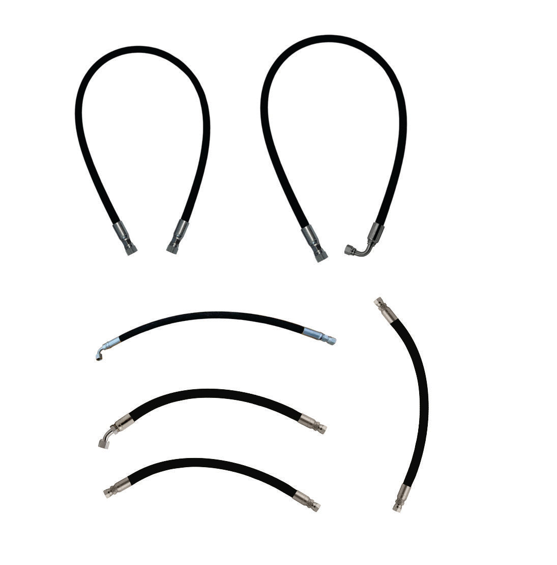 Front Loader Attachment Boom & Bucket Cylinder Hose Kit for Kubota® LA210 LA211