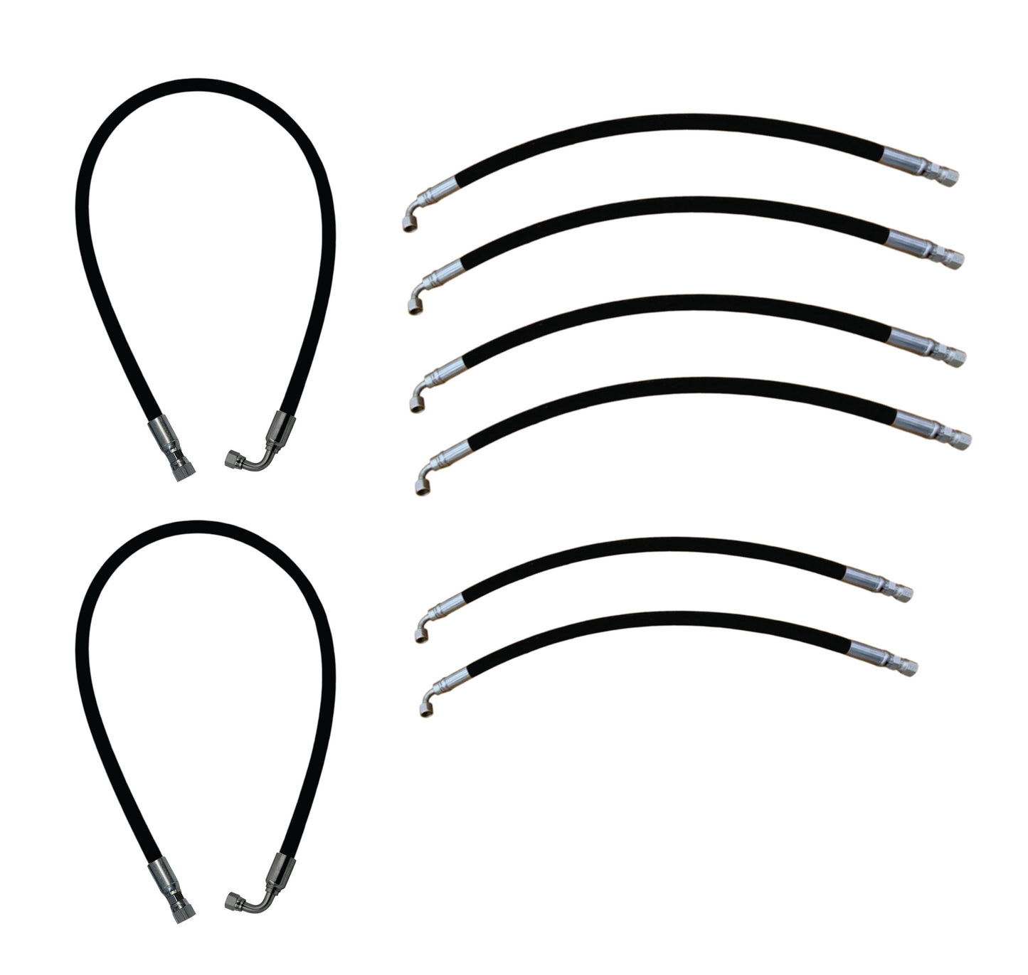 Front Loader Attachment Boom & Bucket Cylinder Hose Kit for New Holland® 250TL 250TLA 260TL 260TLA 270TL