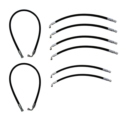Front Loader Attachment Boom & Bucket Cylinder Hose Kit for New Holland® 250TL 250TLA 260TL 260TLA 270TL