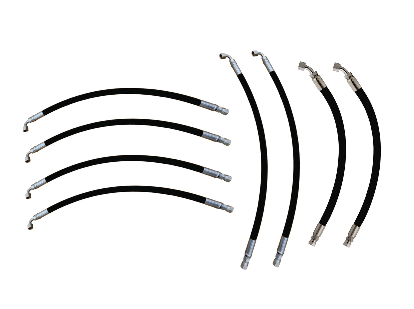 Front Loader Attachment Boom & Bucket Cylinder Hose Kit for Kubota® LA2253 LA2253E LA2254 LA2254E LA2255 LA2255E