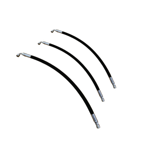 Front Loader Hydraulic Hose Kit ( Outlet to Hydraulic Block ) fits Kubota®  LA271 LA272 LA301 LA302 LA351 LA352 Replaces 75536-66510 75536-66410 75536-66310