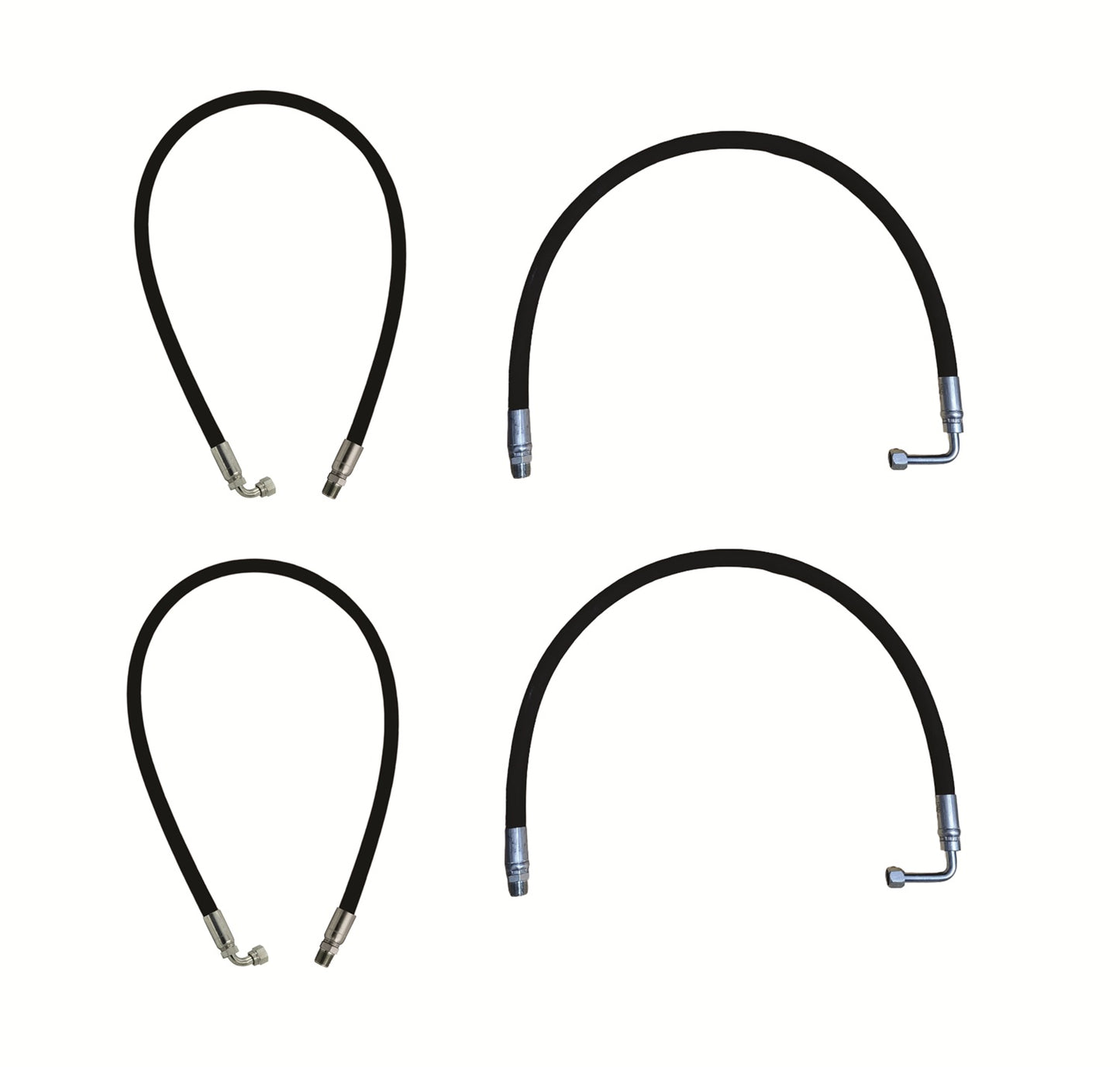 Front Loader Hydraulic Hose Kit (Control Valve to Steel Line) for Kubota® LA524 LA524FL LA525 LA525FL LA764 LA765 LA766