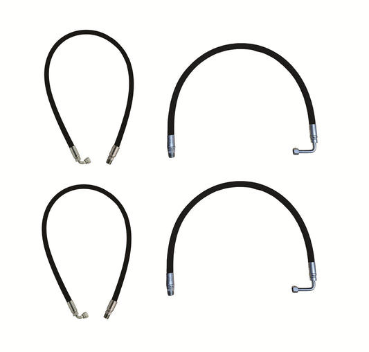 Front Loader Hydraulic Hose Kit (Control Valve to Steel Line) for Kubota® LA524 LA524FL LA525 LA525FL LA764 LA765 LA766