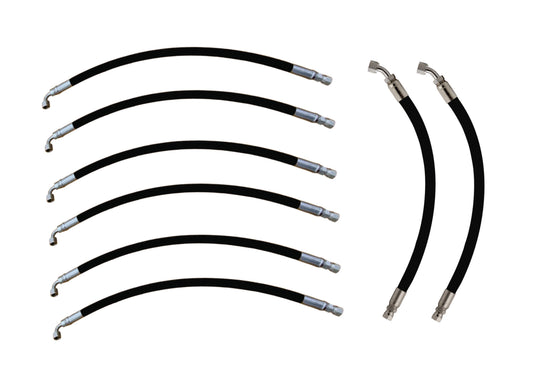 Front Loader Boom and Bucket Hose Kit Fits Kubota® LA1353S LA1353SA LA1403S