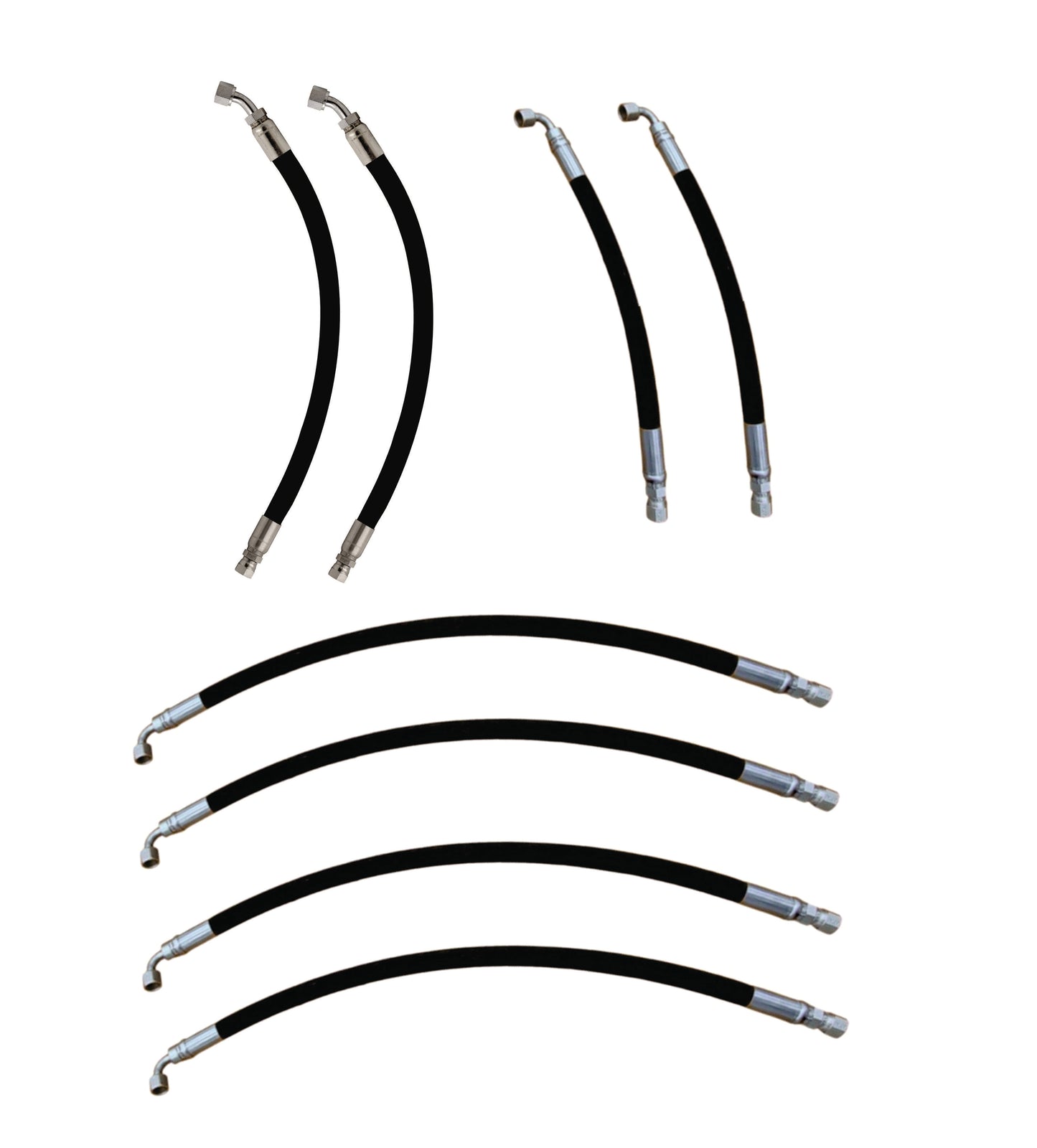 Front Loader Attachment Boom & Bucket Cylinder Hose Kit for Kubota® LA514 LA524 LA524FL