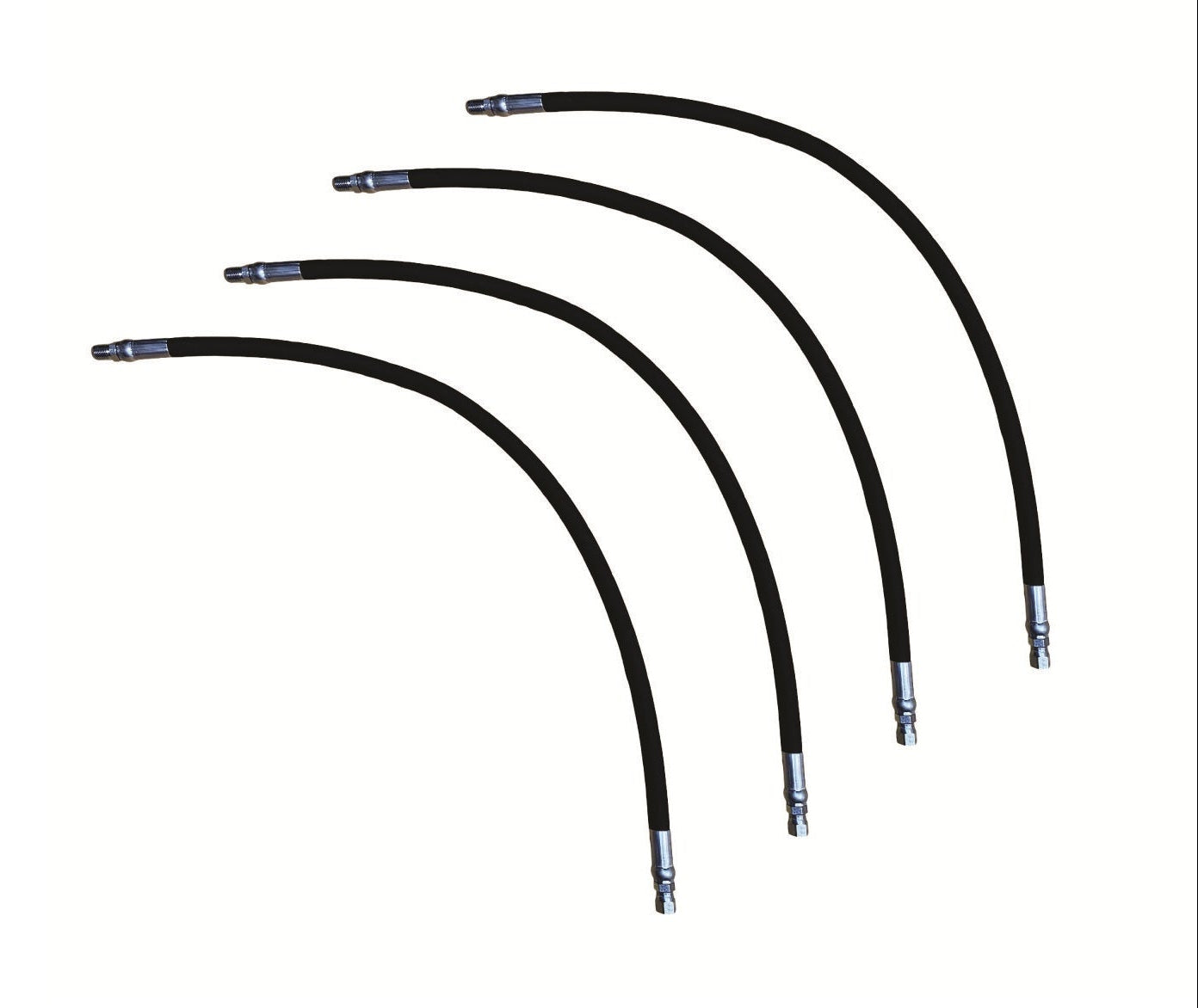 Front Loader Hydraulic Hose Kit (Control Valve to Steel Line) for Kubota® Fits B1620 B1630 B1630C B1640 B1640A