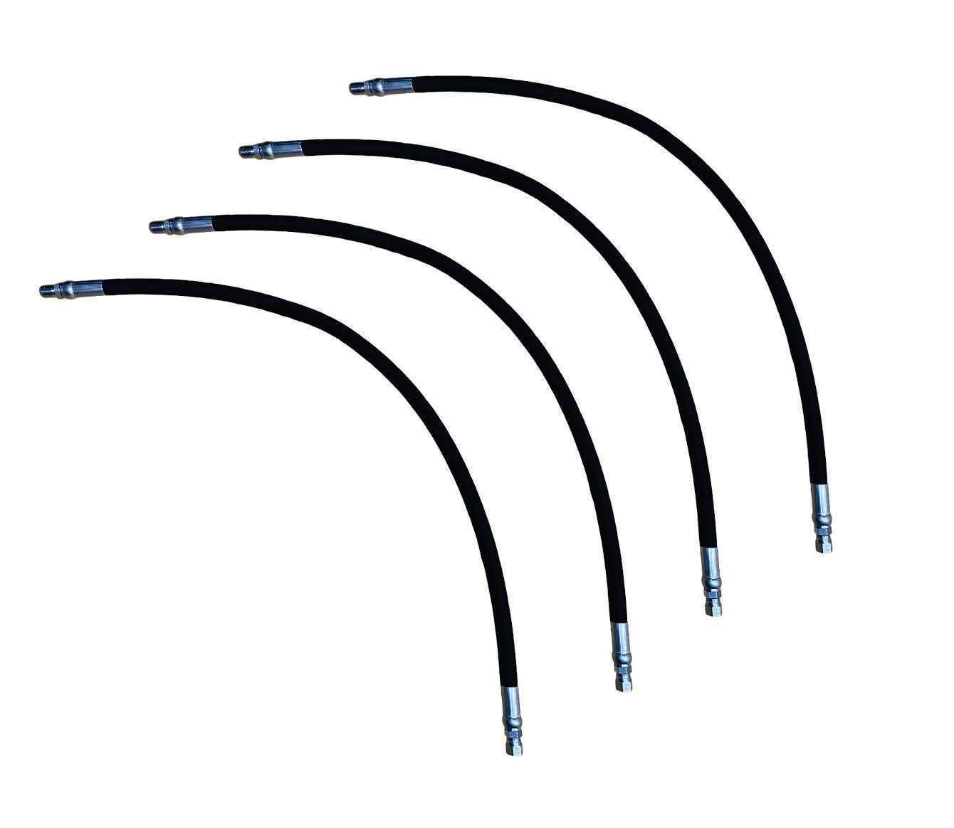 Front Loader Hydraulic Hose Kit (Control Valve to Steel Line) for Kubota® LA463 LA513 LA682 LA703 LA723 LA852 LA853 LB552 Replaces 7J266-66110