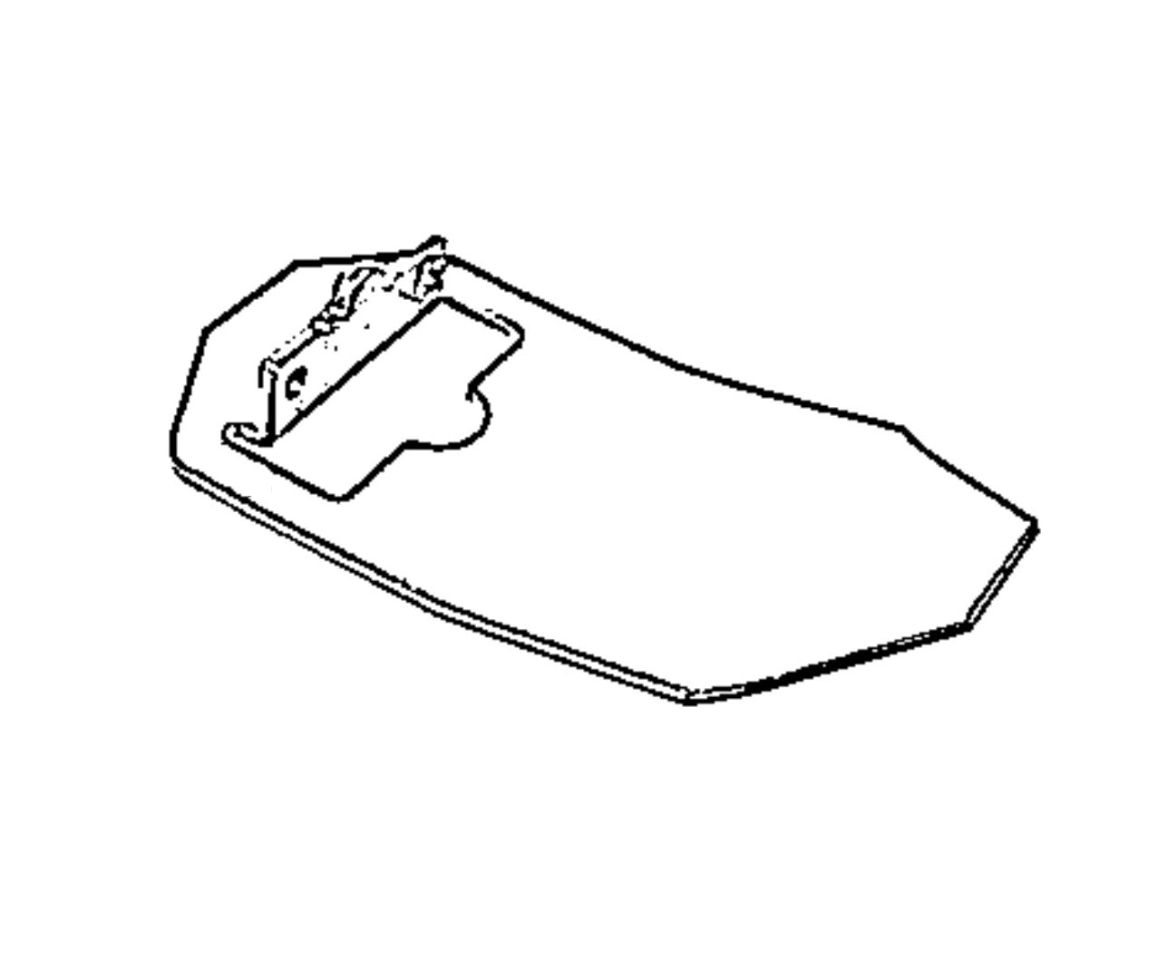 Header Skid Shoe for Case IH® RD132 RD162 RD182 RDX131 RDX161 RDX181 Replaces 87047426 86572263