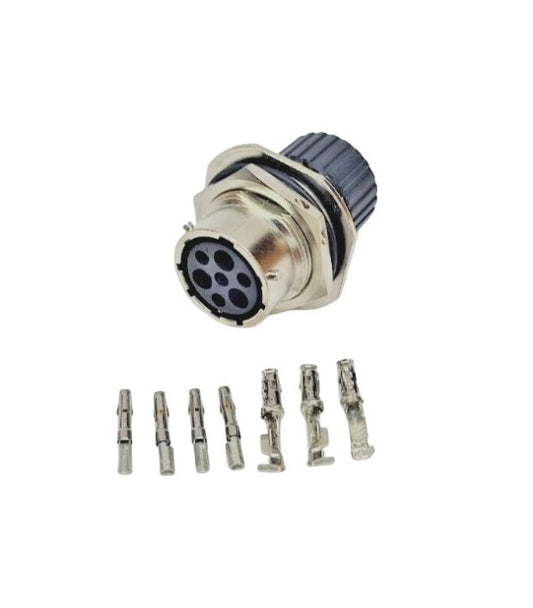 7 Pin Machine Side ACD Harness Connector With Socket Inserts for Bobcat®
