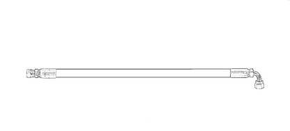Front Loader Hydraulic Hose for Kubota® LA271 LA272 LA300 LA301 LA302 LA304 LA351 LA352 LA364 LA434 LA504 Replace 75532-66613