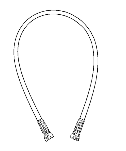 Aux Pump System Hydraulic Hose for Case® Combine Replaces 127993A1 Models 2144 2166 2188