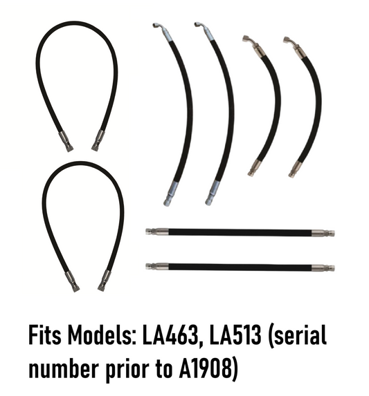 Front Loader Boom & Bucket Cylinder Hose Kit for Kubota® LA463 LA513