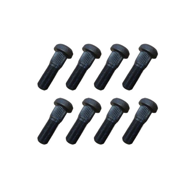 Wheel Stud Kit 8 Pack fits Case Skid Steer 1835C 1838 1840 1845 1845B 1845C 1845S Replaces H439302 D67818 103825A1