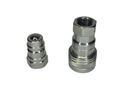1/2″ Ag Hydraulic Quick Connect Coupler Kit, 1/2″ NPT Thread , Ball Style