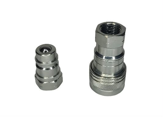 1/2″ Ag Hydraulic Quick Connect Coupler Kit, 1/2″ NPT Thread , Ball Style