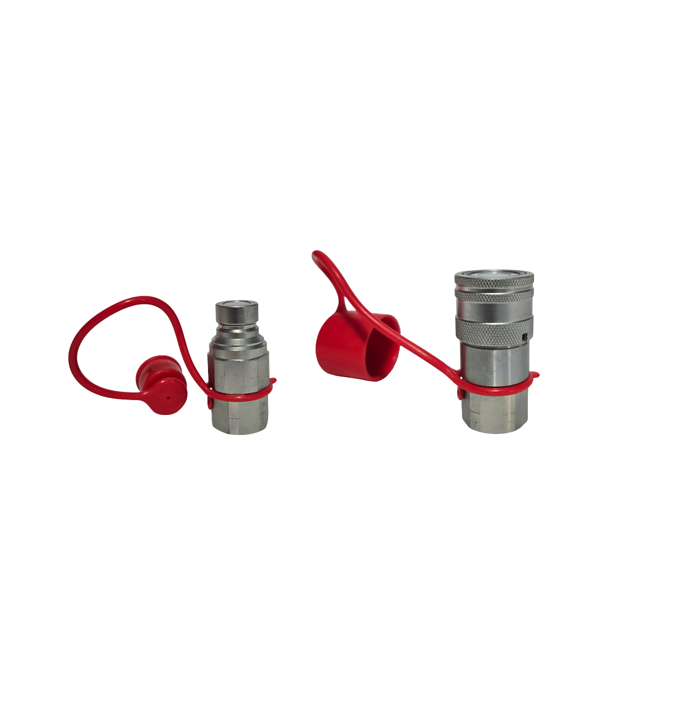 1/2″ Ag Hydraulic Flat Face Quick Connect Coupler Kit, 1/2″ NPT Thread