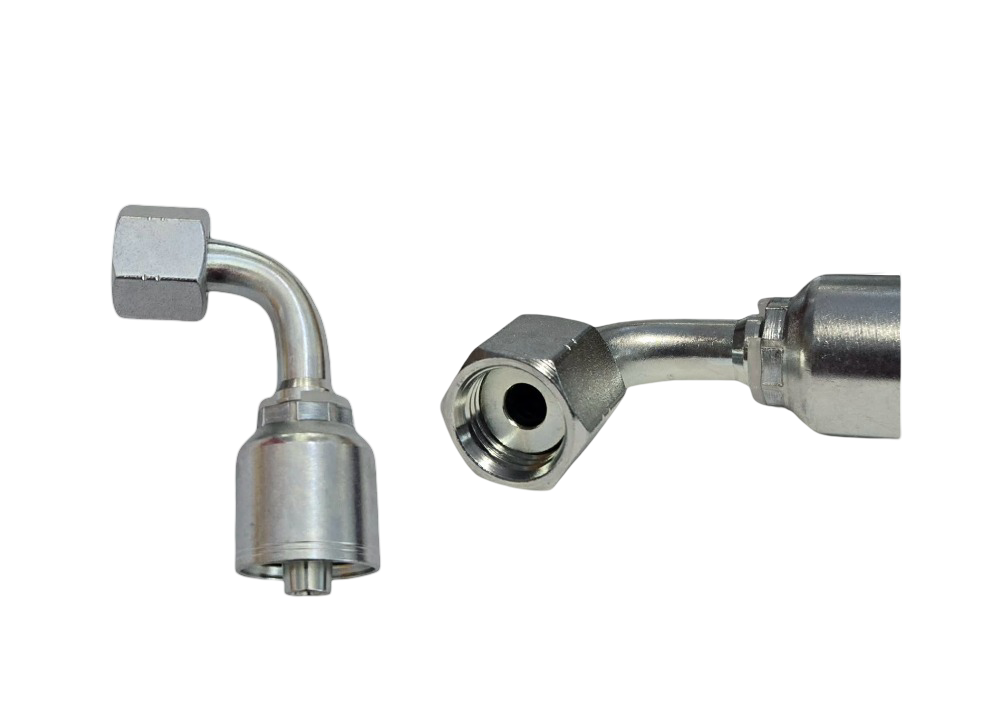 06U-A26 | FFX90-06-06 | (3/8" ORFS Female 90 Degree Fitting for 3/8" Hydraulic Hose)