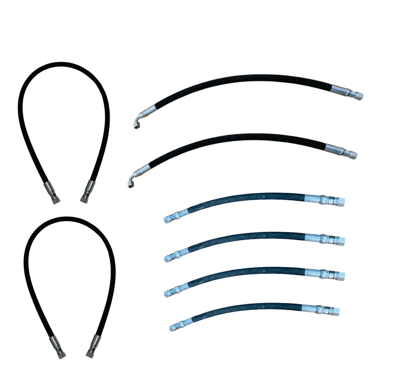 Front Loader Attach Boom Bucket Cylinder Hose Kit for Kubota® LA350A LA401 LA402 LA402-1