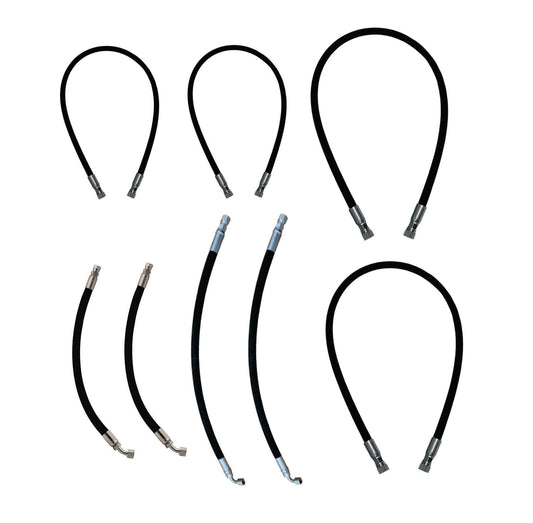 Front Loader Attachment Boom & Bucket Cylinder Hose Kit for Kubota® LA1002-57 LA1002-68C LA1002-68R/6R1 LA1002-57R/5R1/5R2