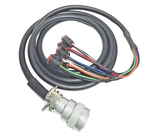 Skid Steer Aux Control Harness 14 Pin - 6 Function (Deutsch)